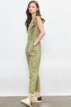 Load image into Gallery viewer, Olive Ruffle Jumpsuit
