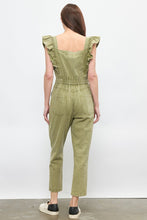 Load image into Gallery viewer, Olive Ruffle Jumpsuit
