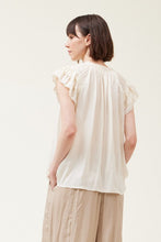 Load image into Gallery viewer, Satin Ruffle Blouse
