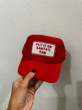 Load image into Gallery viewer, Santa&#39;s Tab Trucker Hat
